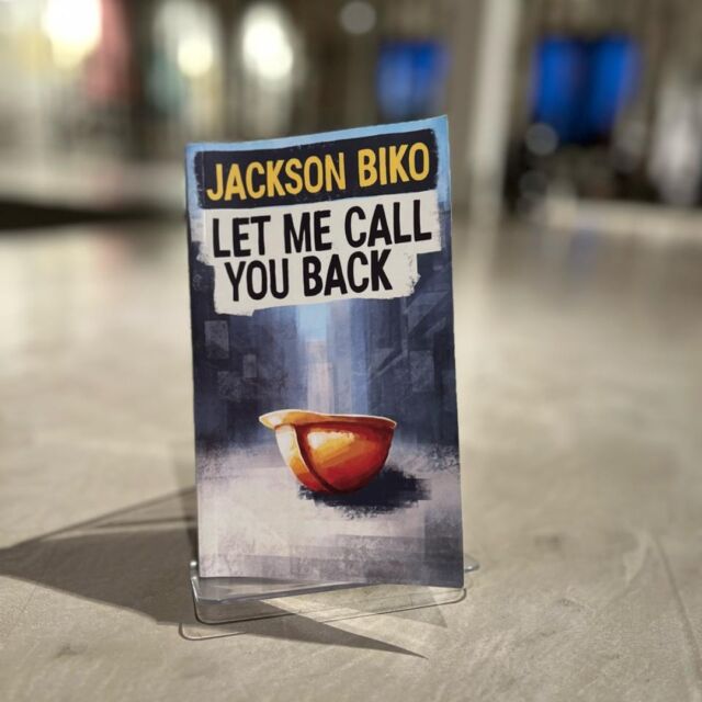 Excitement fills the air as we unwrap a signed copy of Jackson Biko's 'Let Me Call You Back,' a prelude to our upcoming Book Club where we'll delve into its pages and explore the intricate layers of his storytelling. Many thanks, @jacksonBiko