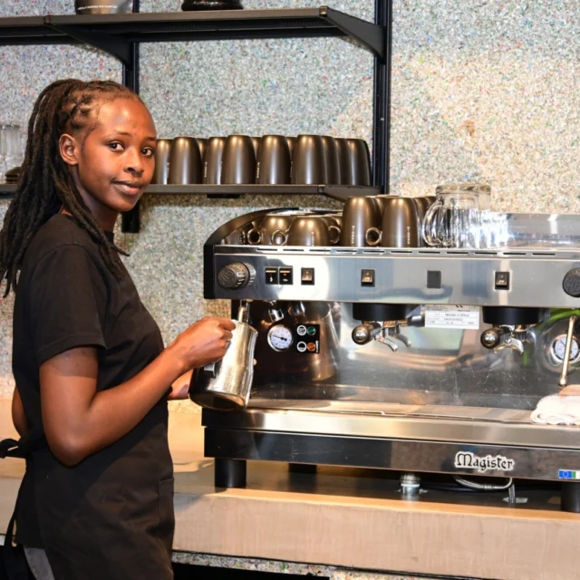 It’s Friday – Time for Coffee at Kikao64! 🌟
Whether it’s an espresso pick-me-up or a creamy latte, our barista has you covered. Start your weekend right with a cup of Kikao64’s finest! #FridayCoffee #Kikao64Vibes #MeetOurBarista