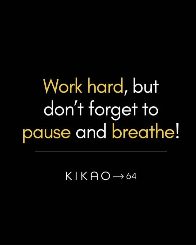 Friday is proof that we survived the week. It's time to reflect, recharge, and realign." Here’s to a productive end and a refreshing start! #FeelGoodFriday #Kikao64