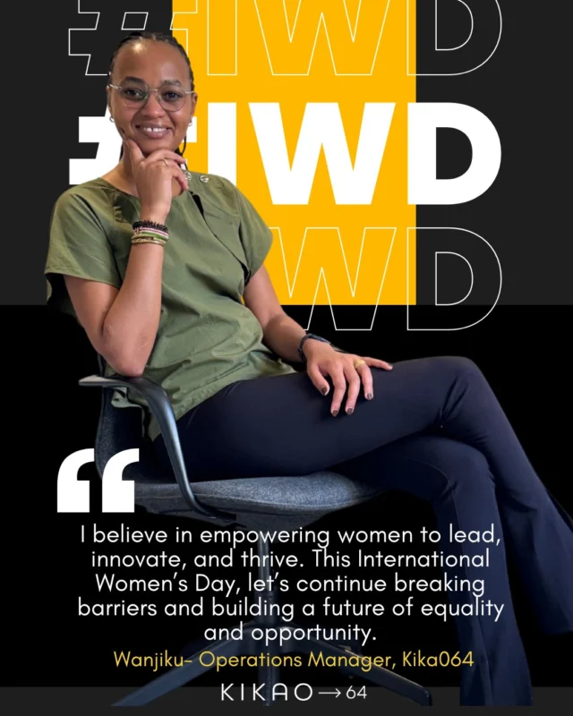 Leadership, innovation, and progress begin with empowerment. At Kikao64, we celebrate the women who challenge limits, break barriers, and inspire change. Here’s to a future of endless possibilities!  #IWD2025 #WomenInLeadership #BreakingBarriers