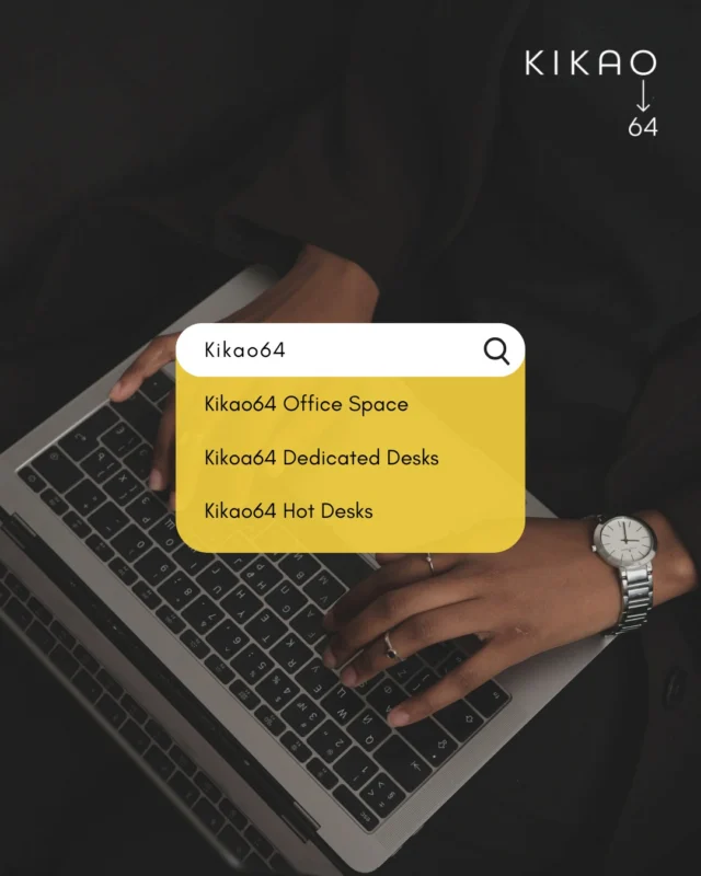 Do you need a workspace that fits your needs? Whether you need a flexible desk, a private boardroom, or a meeting space, Kikao64 has you covered! Check out our rates www. kika064.ke and book your spot today. 

Call 📞 +254 706 767 063 to reserve! #WorkYourWay #CoworkingAtKikao64 #BookYourSpace