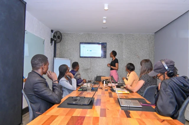 Looking for the perfect spot to brainstorm, strategize, or align with your team?

Kikao64 offers a calm, creative environment designed to spark ideas and productive conversations. Whether it's a quick huddle or a deep-dive session, we've got the space to help your team think big and work smart.

#Kikao64 #TeamMeetings #BrainstormBetter #WorkspacesThatWork